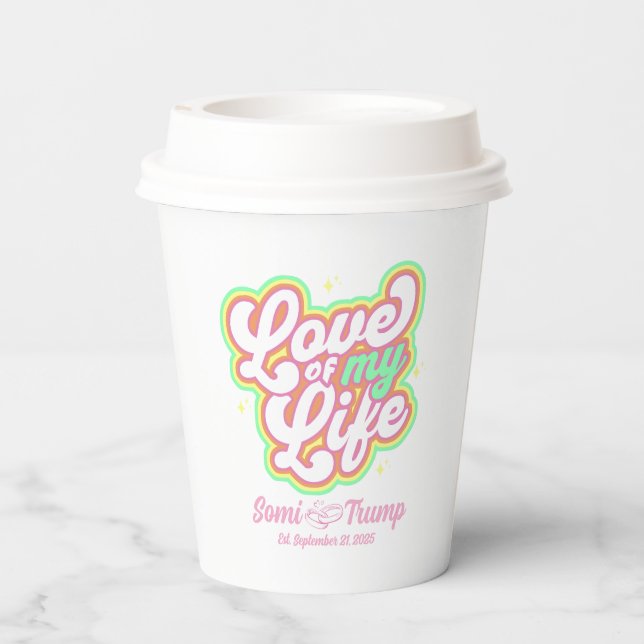 Paper Cups Pappbecher (Rückseite)