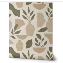 Paper Cut Garden Organisch Moderne Peel und Stick