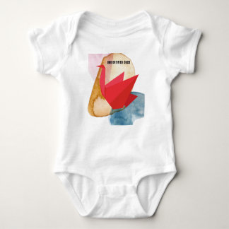 Paper duck Grace Baby Strampler