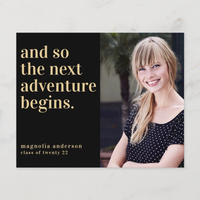 PAPER Einladung zum nächsten Abschluss Flyer (Vorne)