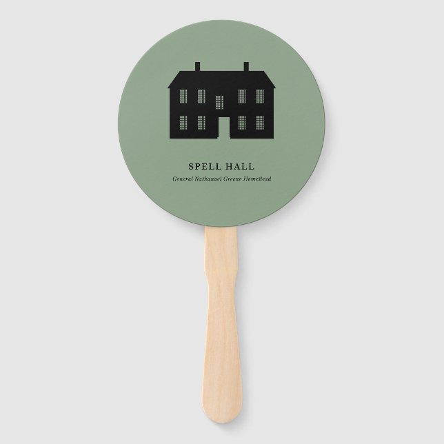 Paper Fans (10) — Spell Hall Fächer (Vorderseite)