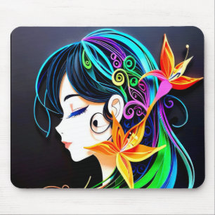 Paper Fashionista Mousepad
