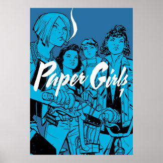 Paper Girls® Mac KJ Tiffany Erin Band 1 Poster