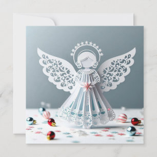 Paper Lace Angel Christmas Crafts Art