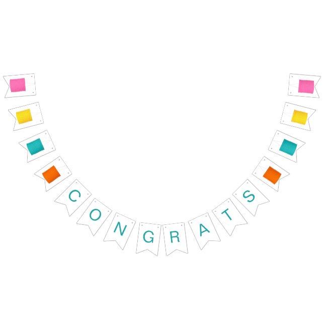 Paper Lantern gratuliert Wimpelkette (Alle)