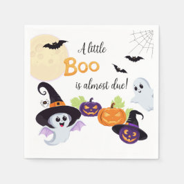 Paper Napkin Baby Dusche für Little Boo Halloween Serviette