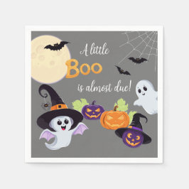 Paper Napkin Baby Dusche für Little Boo Halloween Serviette