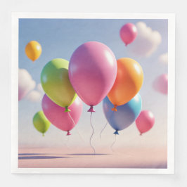 Paper Napkin (Balloons) Serviette