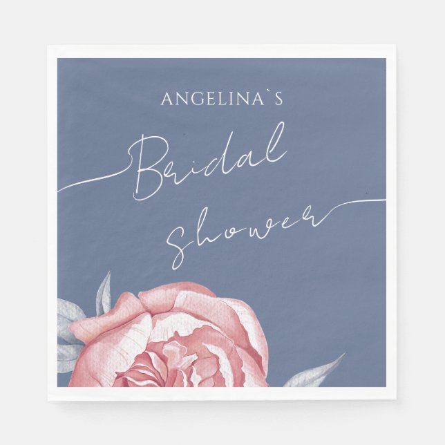 Paper Napkin Brautparty Serviette (Vorderseite)