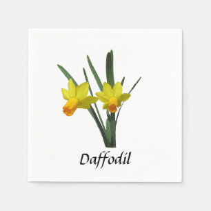 Paper Napkin - Daffodil Serviette