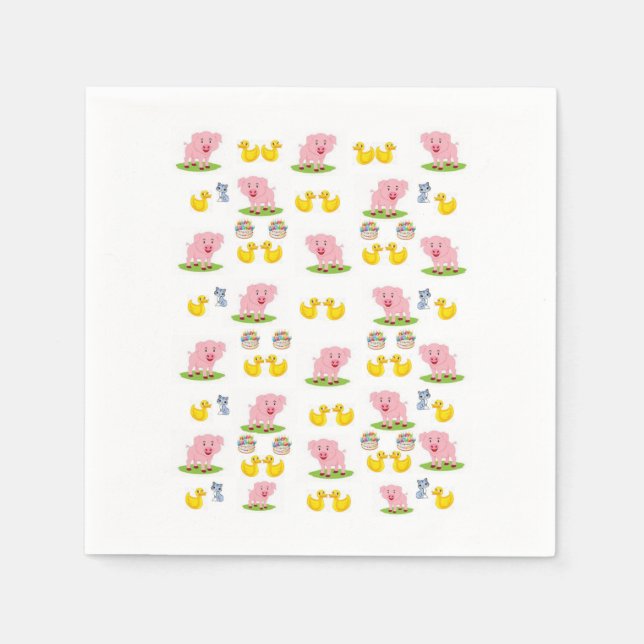 Paper Napkin Encks Serviette (Vorderseite)