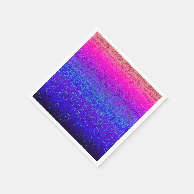 Paper Napkin Glitzer Star Dust Serviette (Ecke)