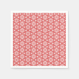 Paper Napkin - Hexagon und Bars Serviette