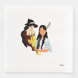 Paper Napkin: Holiday Erntedank Serviette