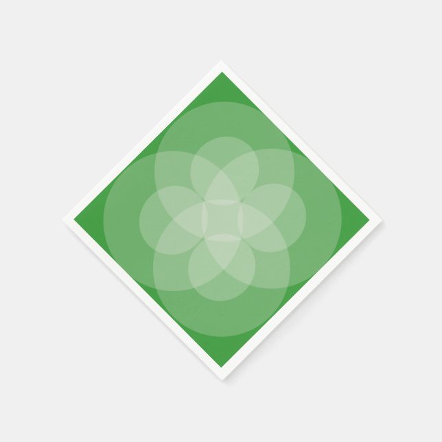 Paper Napkin - Intersektionszirkel Serviette (Ecke)