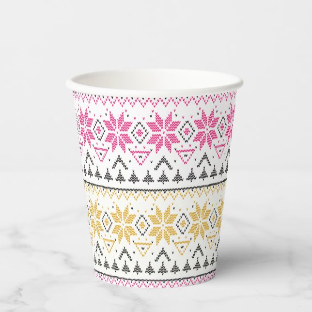 Paper Napkin Pappbecher (Vorderseite)