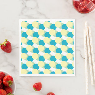 Paper Napkin - Pastelzirkel - Überschneidung Serviette