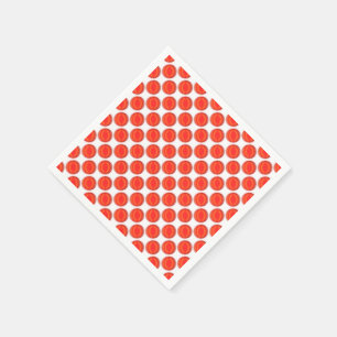 Paper Napkin - Red Dots Serviette