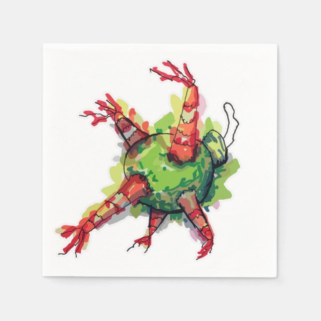 Paper Napkin Serviette (Vorderseite)