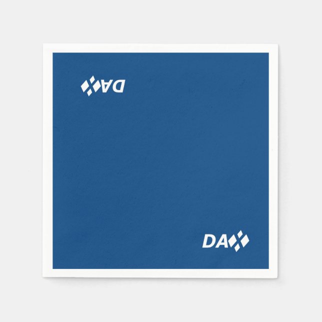 Paper Napkin Serviette (Vorderseite)