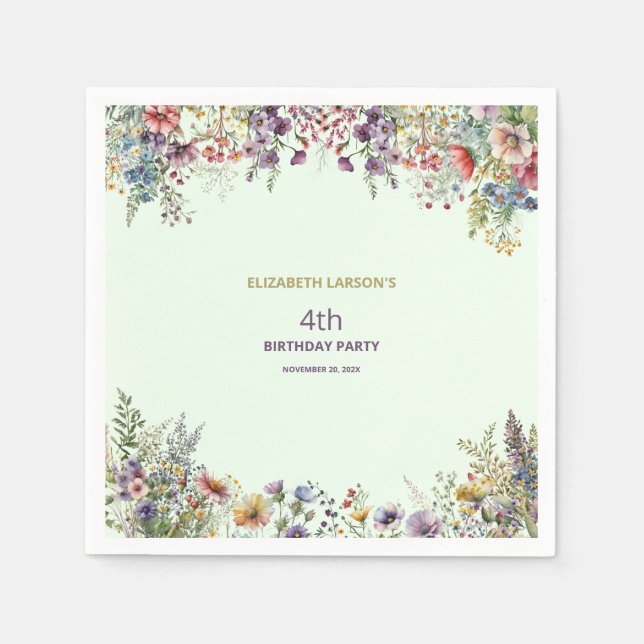 Paper Napkin Serviette (Vorderseite)