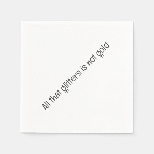 Paper Napkin Serviette (Vorderseite)