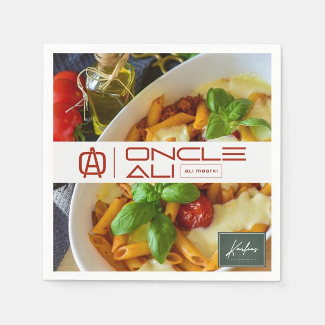 Paper Napkin Serviette (Vorderseite)