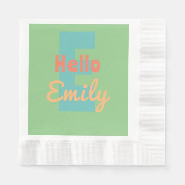 Paper Napkin Serviette (Vorderseite)