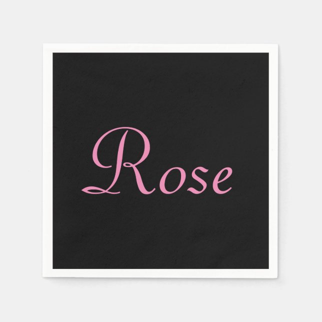 Paper Napkin Serviette (Vorderseite)