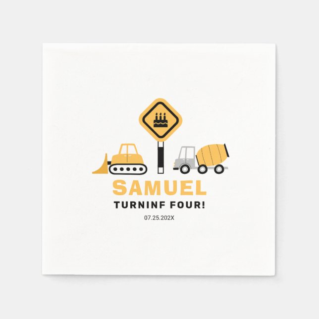 Paper Napkin Serviette (Vorderseite)