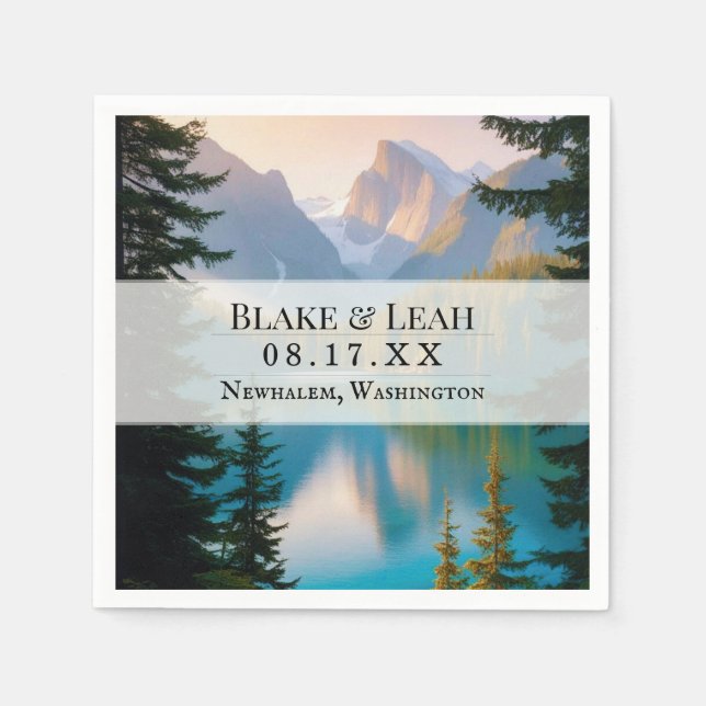 Paper Napkin Serviette (Vorderseite)