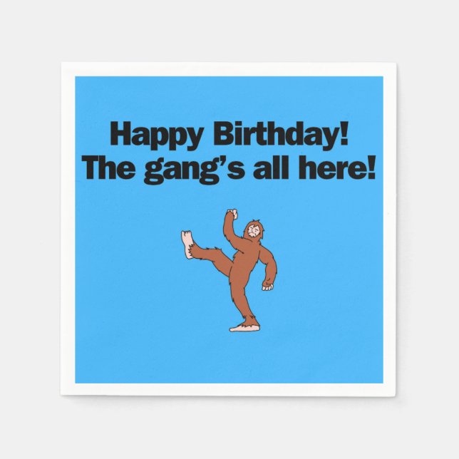 Paper Napkin Serviette (Vorderseite)