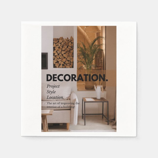 Paper Napkin Serviette (Vorderseite)