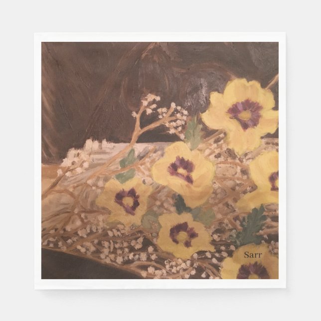 Paper Napkin Still Life Serviette (Vorderseite)