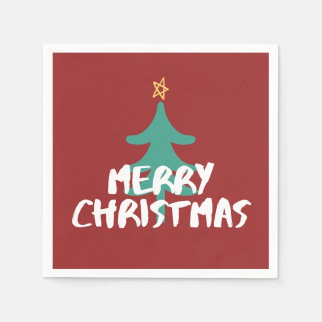 Paper Napkin zu Weihnachten Serviette (Vorderseite)