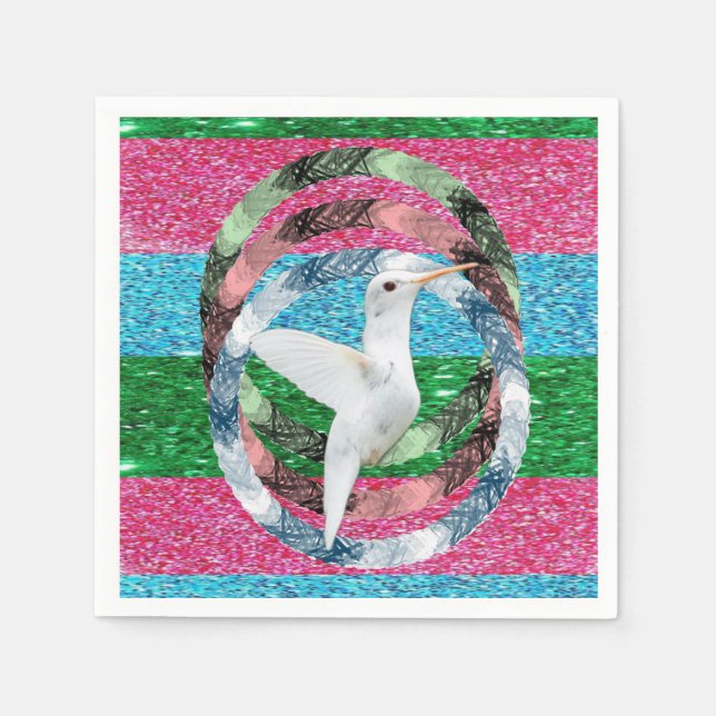 Paper Napkins Bird Serviette (Vorderseite)