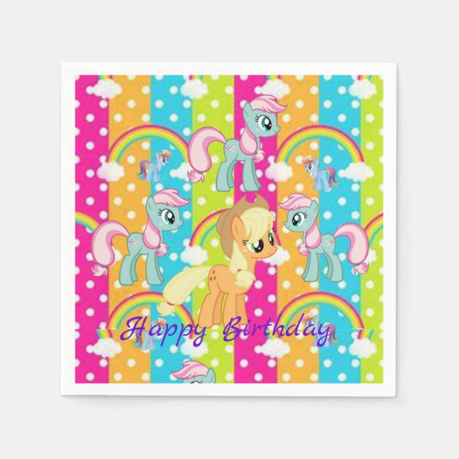 Paper Napkins Birthday Serviette (Vorderseite)