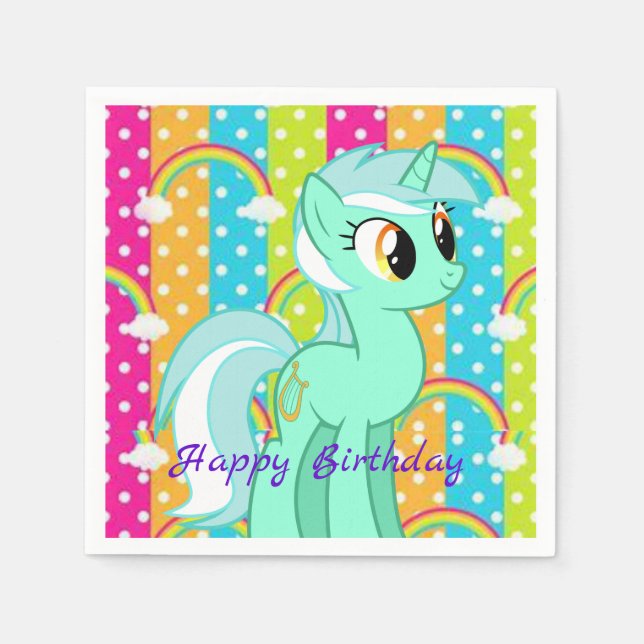 Paper Napkins Birthday Serviette (Vorderseite)