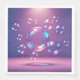 Paper Napkins (Bubbles) Serviette