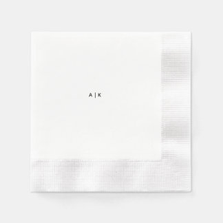 Paper Napkins, Coined Cocktail Serviette