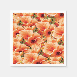 Paper Napkins Floral Serviette