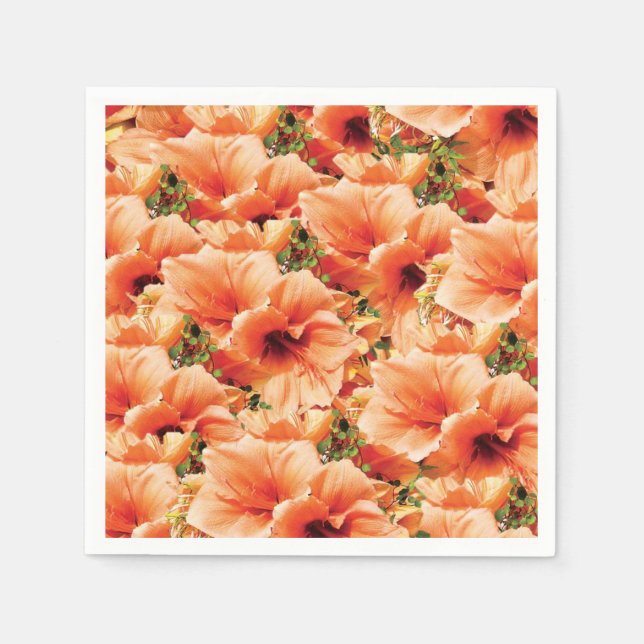 Paper Napkins Floral Serviette (Vorderseite)