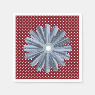 Paper Napkins Floral Serviette