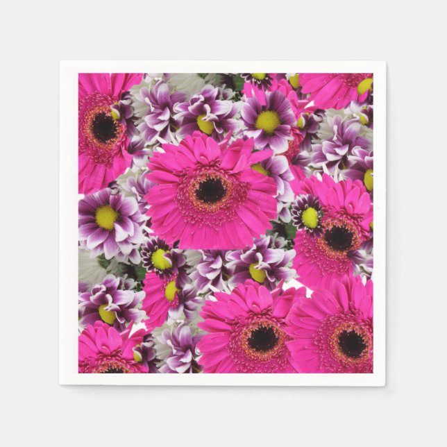 Paper Napkins Floral Serviette (Vorderseite)