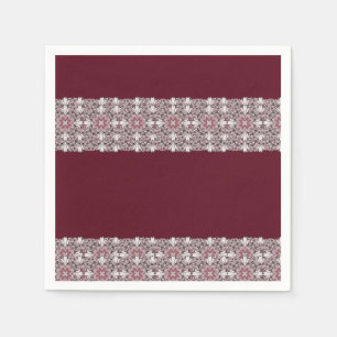 Paper Napkins Floral Serviette