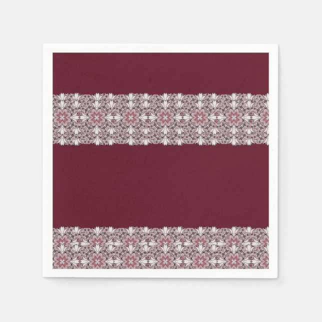 Paper Napkins Floral Serviette (Vorderseite)