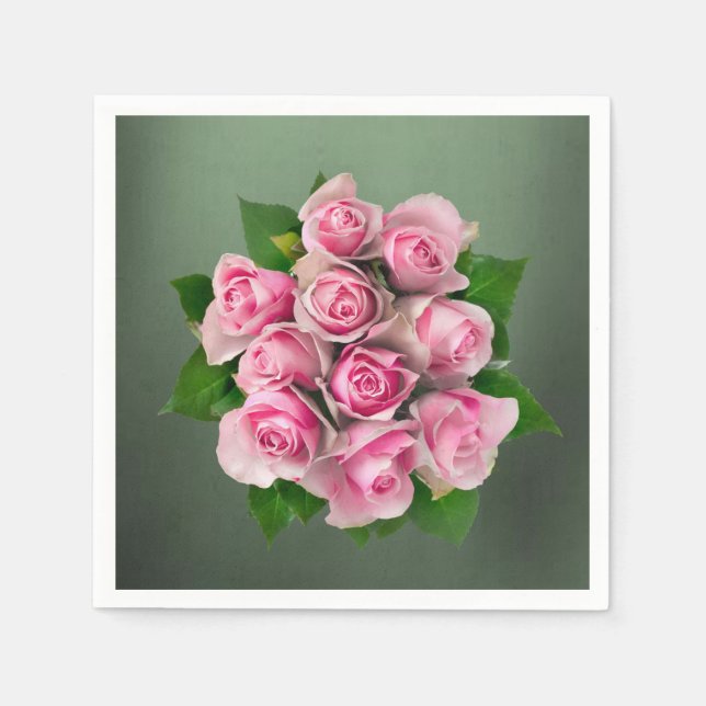 Paper Napkins Floral Serviette (Vorderseite)