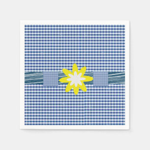 Paper Napkins Floral Serviette