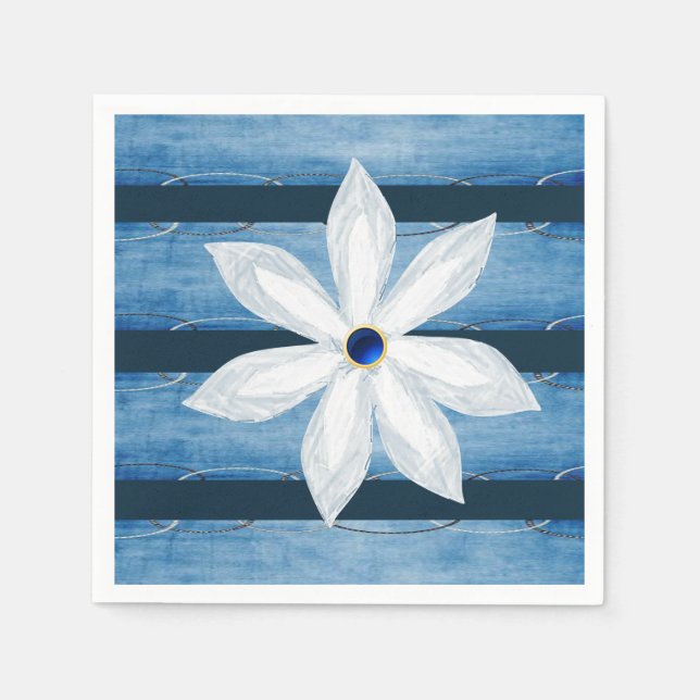 Paper Napkins Floral Serviette (Vorderseite)