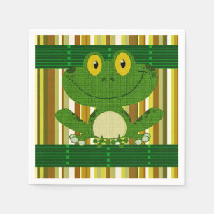 Paper Napkins Frog Serviette